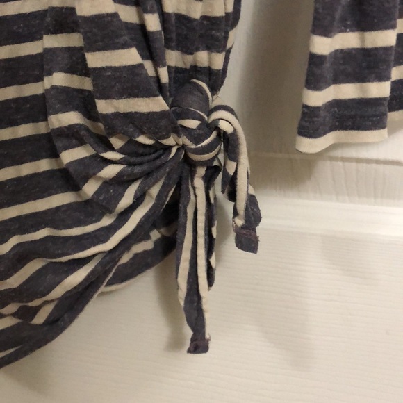 Free People striped long sleeve tshirt - Picture 3 of 4